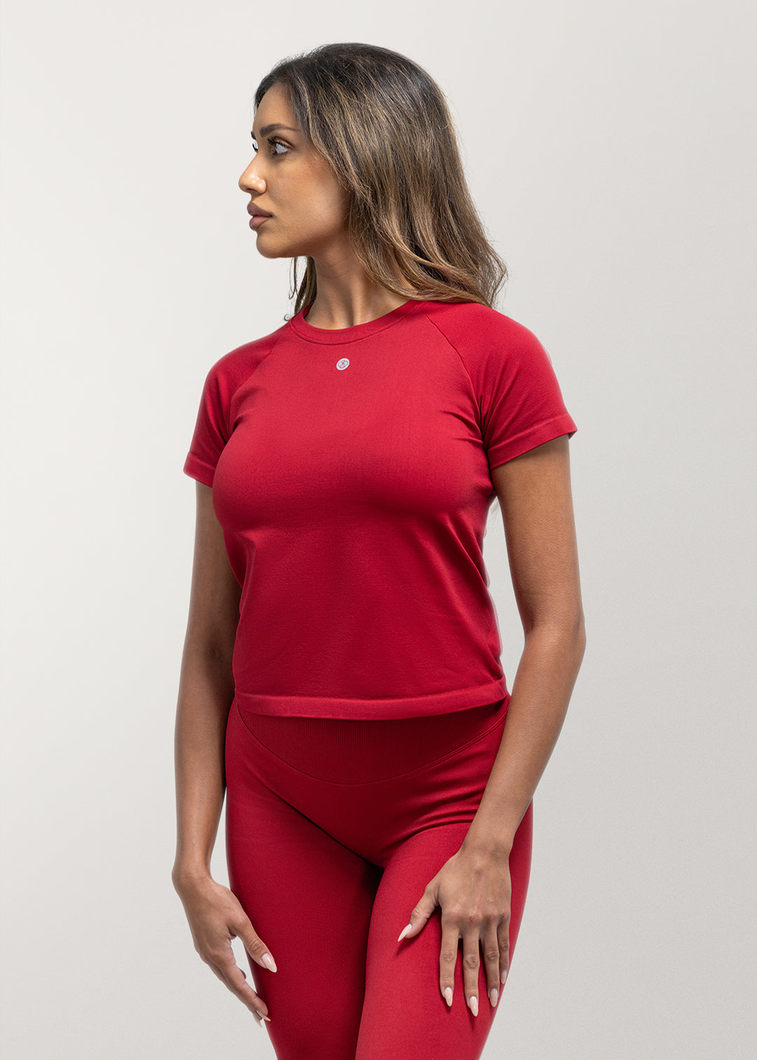 Drivn T-shirt - Crimson Rush