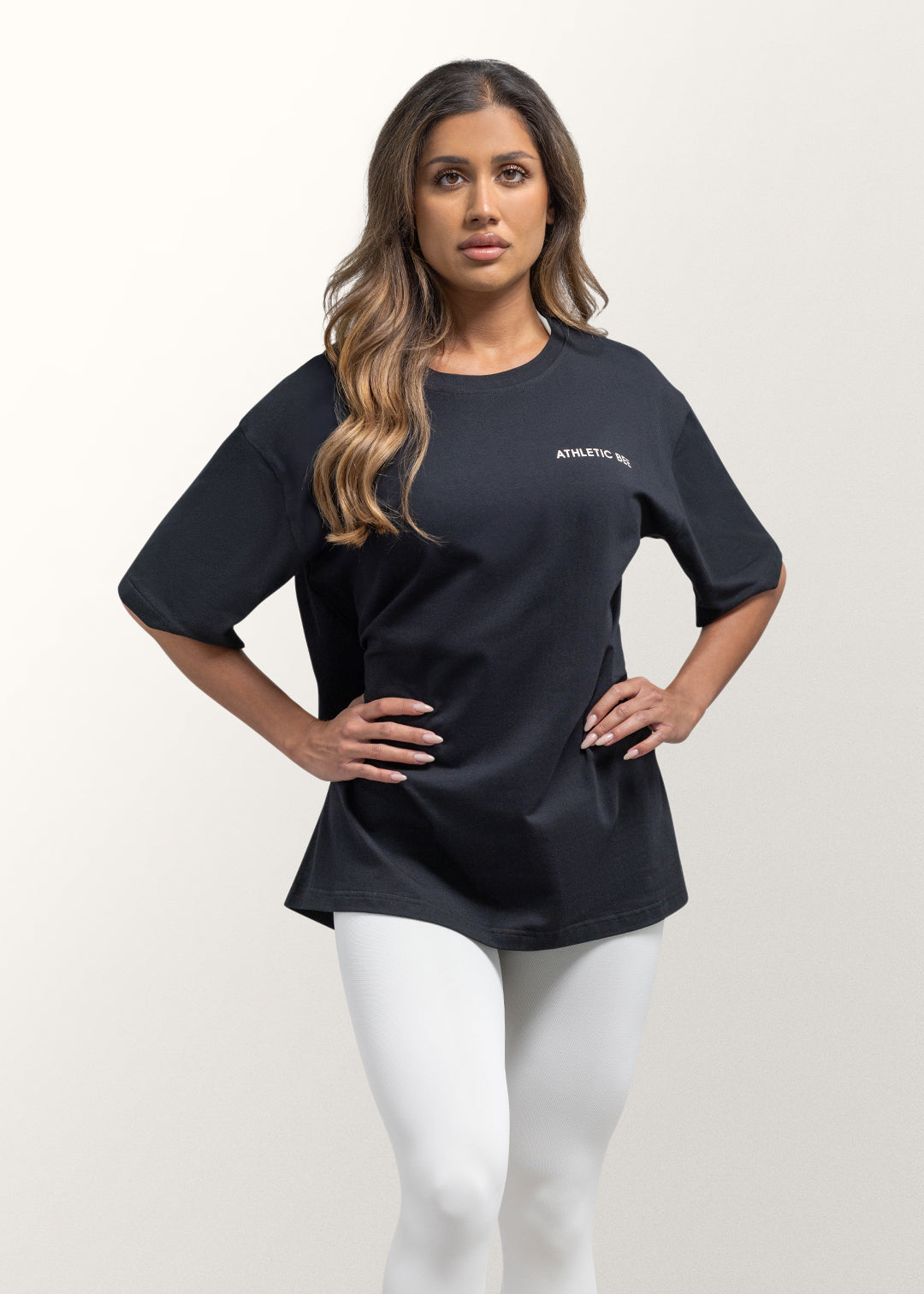 Everyday Athletic Oversized T-shirt Black