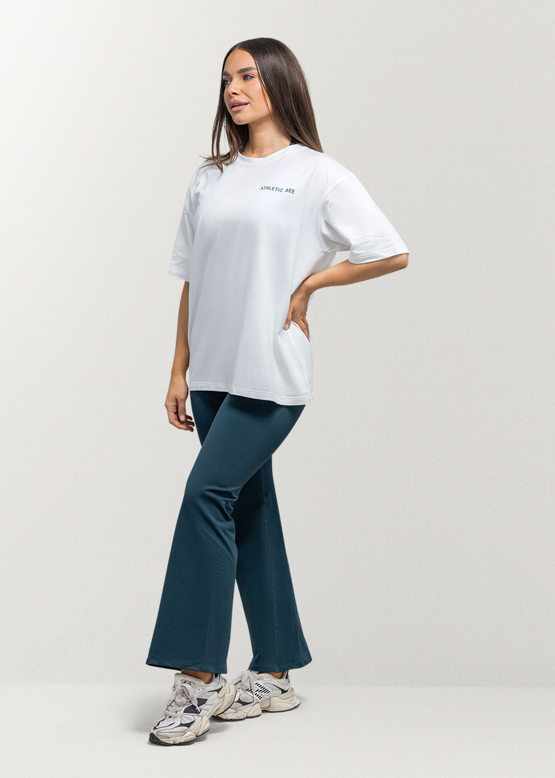 Everyday Athletic Oversized T-shirt White