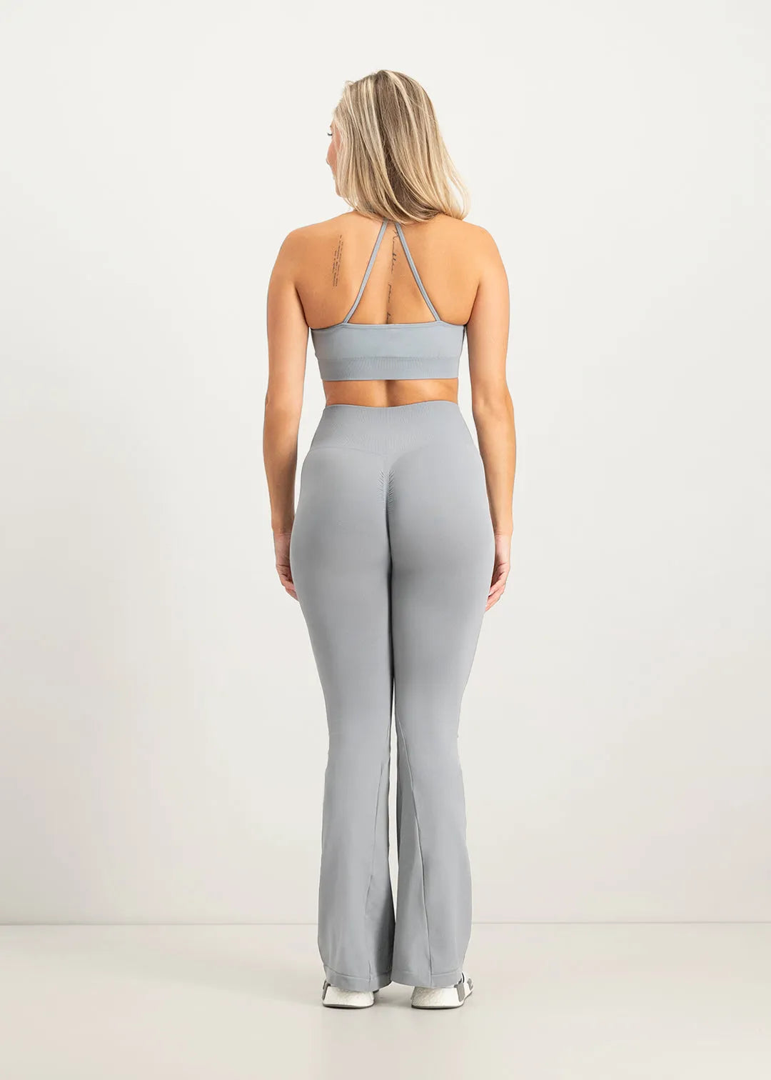 Flare Scrunch Legging - Grey