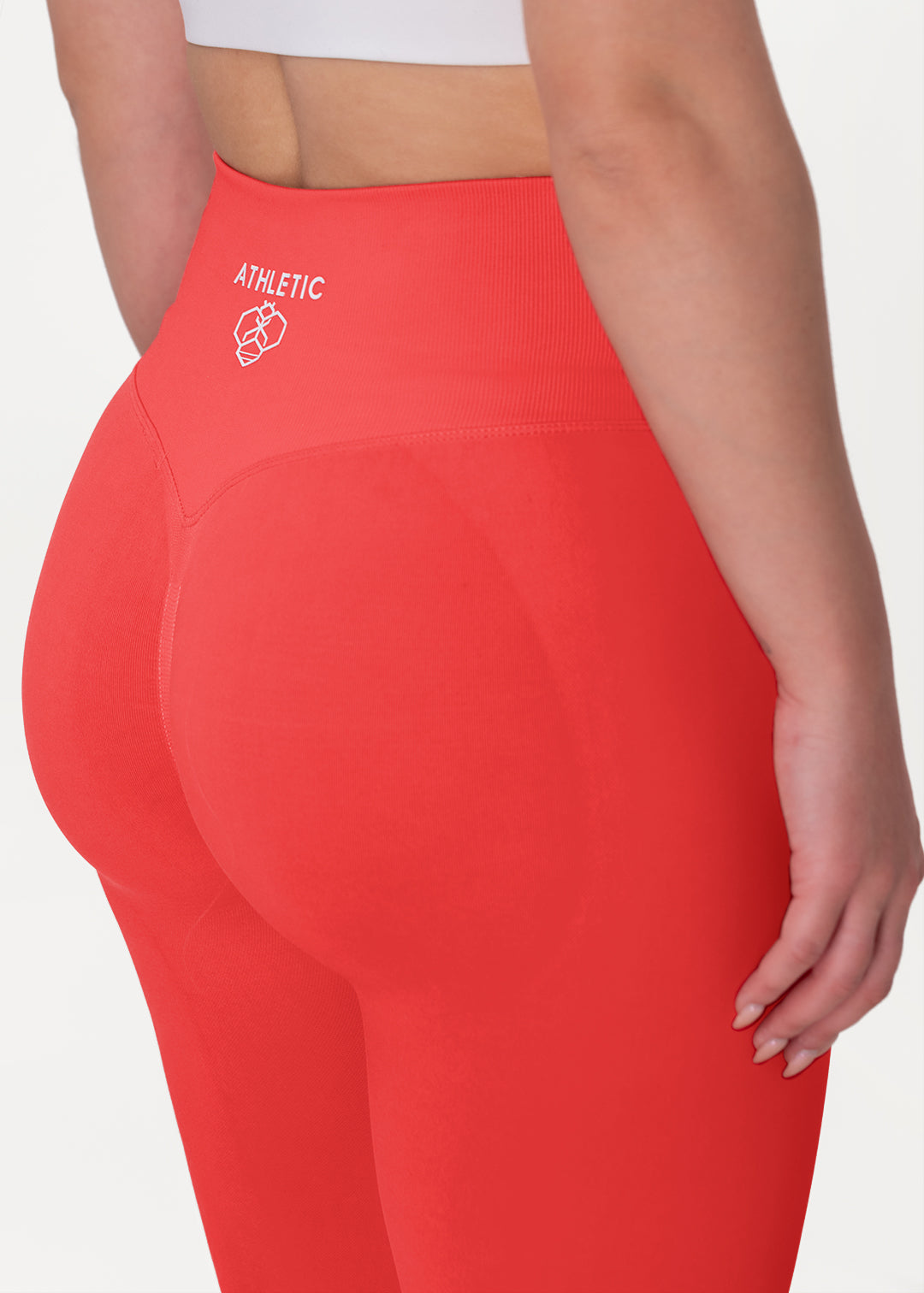 Fusion - Scrunch Seamless Legging Inferno Red